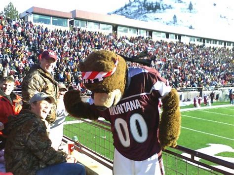 Montana grizzlies team mascot